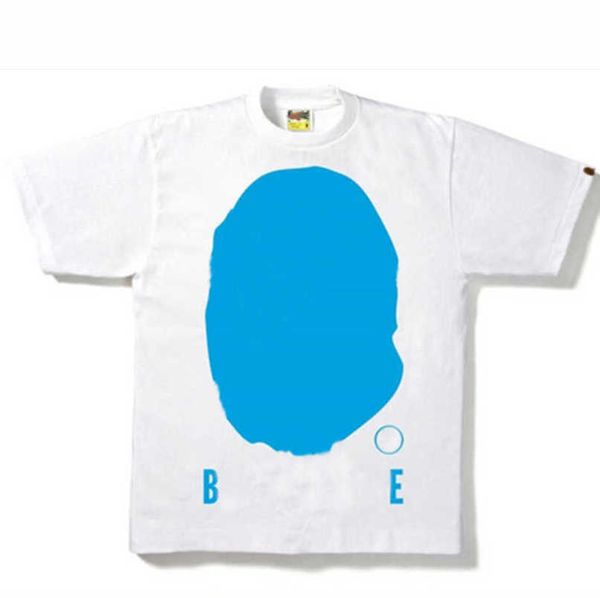 

fashion luxury men's t shirts loose men women apes tees brand tshirts casual cotton short sleeve high street t-shirts couple t-shirt p, White;black