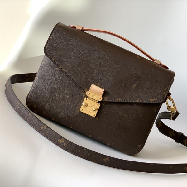 

designer bag brand crossbody bags women handbag tote bags classic envelope bag tote metis m40780 messenger handbags fashion flower letter ha