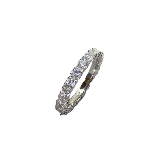 

designer new full diamond ring 925 sterling silver carti cnc precision edition with versatile and simple layup kbob