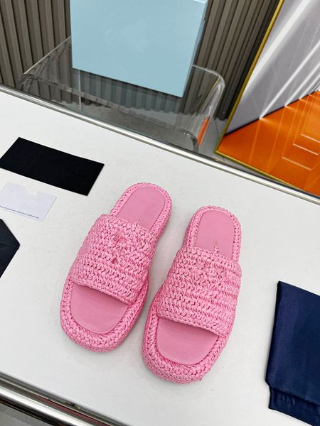 

designers sandals for men women fashion classic floral brocade slides flats leather rubber heatshoes platform flip flops gear beach shoes lo, Black
