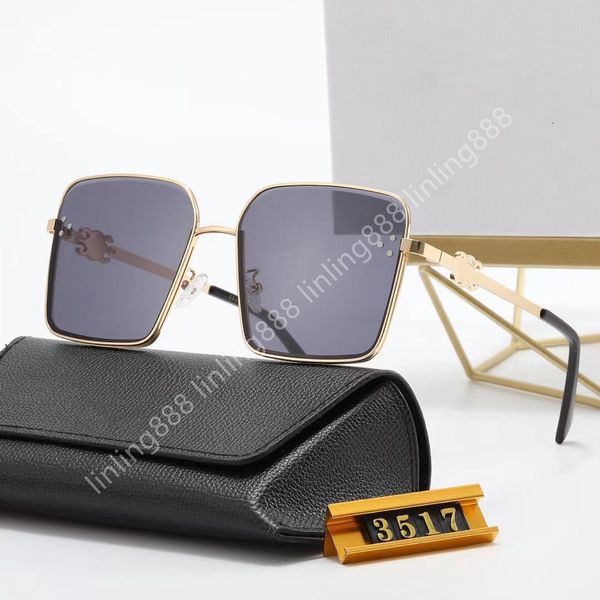 

luxurys designer sunglass men women pilot sunglasses adumbral goggle uv400 eyewear classic brand eyeglasses band sun glasses metal frame wit, White;black