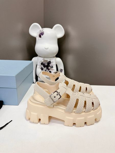 

classic designer womens sandals mens slippers summer slide flip flops luxury flat thick bottom 0609, Black