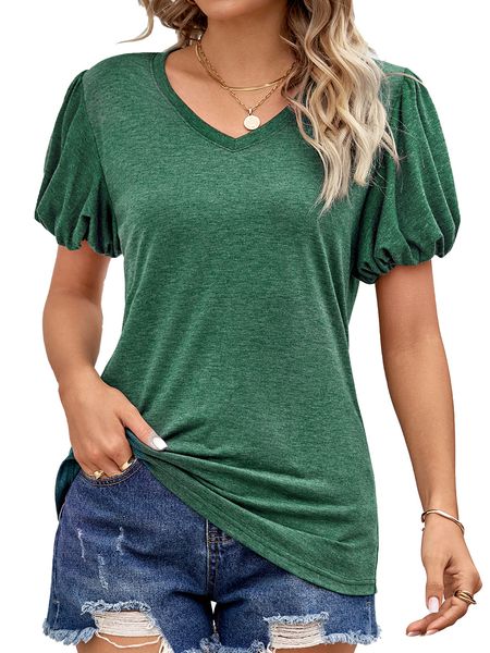 

women short sleeve cotton t shirt for summer, White