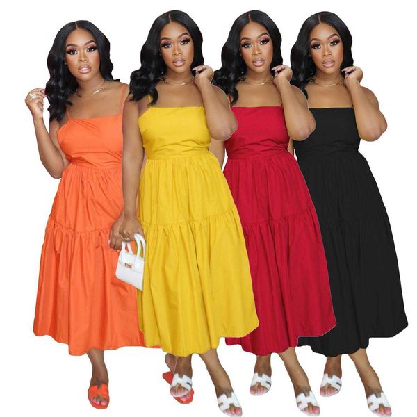 

womens suspender vest dress long summer empire camo vacation, Black;gray