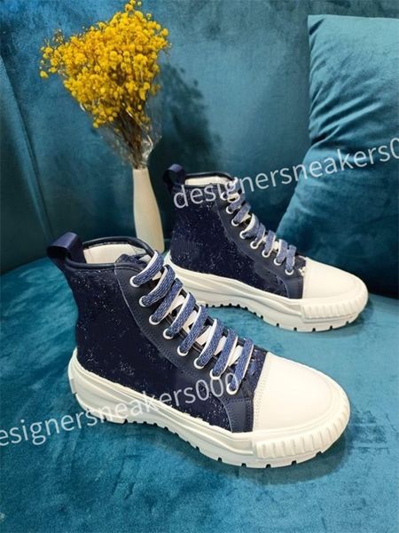 

new luxury designers casual shoes reflective sneaker women men shoes calfskin vintage trainer platform shoe obliques knit trainers, Black