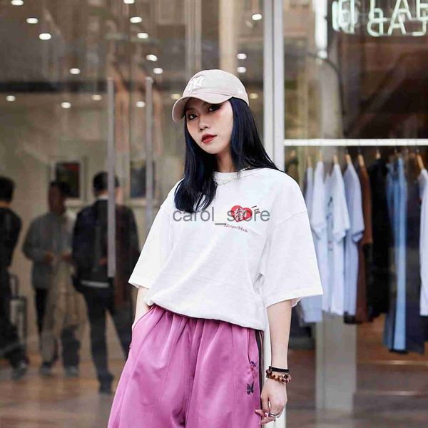 

men's t-shirts human made fun print bamboo cotton short sleeve t-shirt for men women j230615, White;black