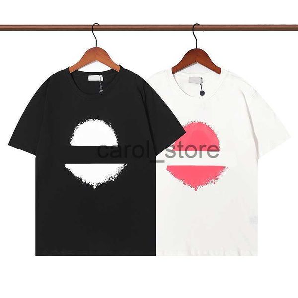 

men's t-shirts designer mens t-shirts women graphic tees embroidered badge polo men t shirt summer brand cotton t shirts j230615, White;black