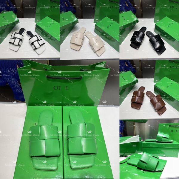 

fashion women's slippers show style waterproof brand sandals luxury designer flat bottom high heels woven platform rubber sandals leath, Black