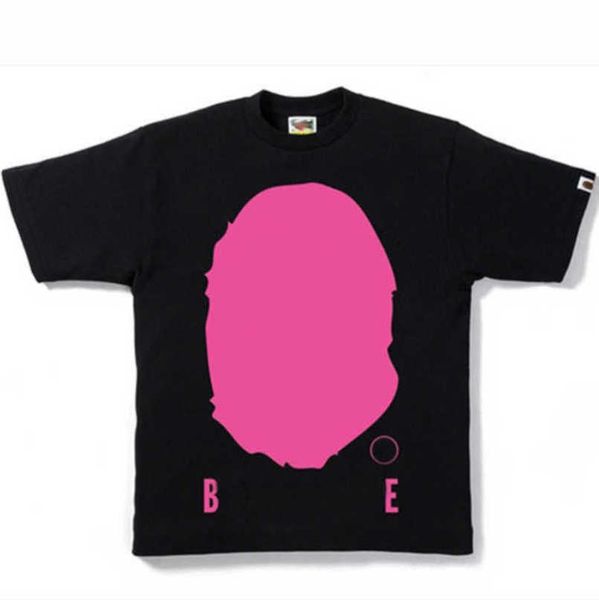 

men's luxury classics t shirts men women tees brand tshirts high street loose apes t-shirts casual cotton short sleeve couple t-shirt, White;black