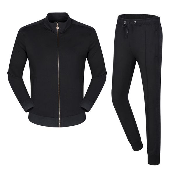 

1 men's tracksuits designer mens tracksuit luxury men sweatsuits long sleeve classic fashion pocket running casual man clothes outfits, Gray