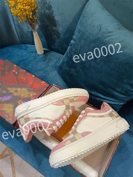 

casual shoe genuine leather vintage classic plaid trainers vintage fashion trainer trainers for men and women, Black