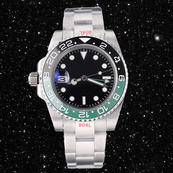 

mens aaa designer watch 40mm black dial automatic mechanical fashion classic style stainless steel waterproof luminous sapphire ceramic dhga, Slivery;brown