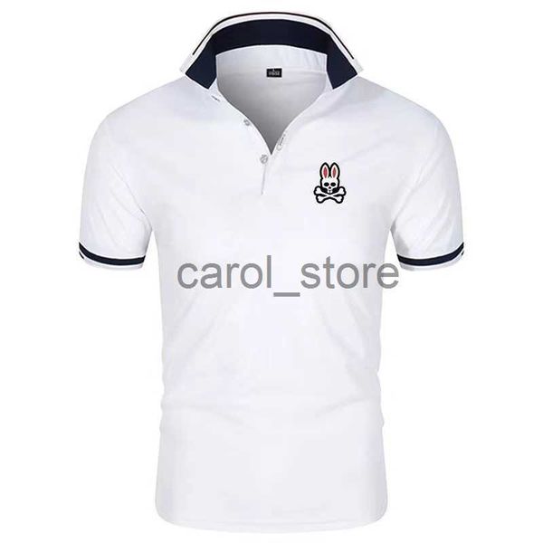 

mens tshirts mens polos combed cotton summer clothing cotton short sleeve business design animal pattern psycho bunny t shirt casual striped, White;black