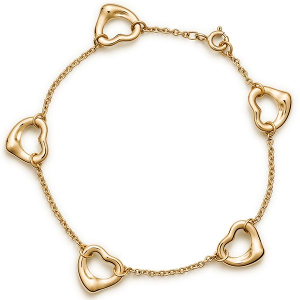 

2023 silver new designer tif fashion bracelets for women birthday gift luxury designer jewelry lady wedding gift, Golden;silver