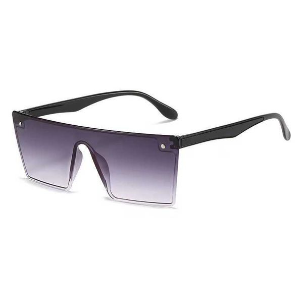 

sunglasses new one-piece tiktok net red trend sunglasses same box personality fashion glasses, White;black