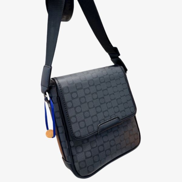 

district pm shoulder bag famous classic and fashionable mens crossbody bag backpack black coated canvas handbag designer luxury mens bag fli