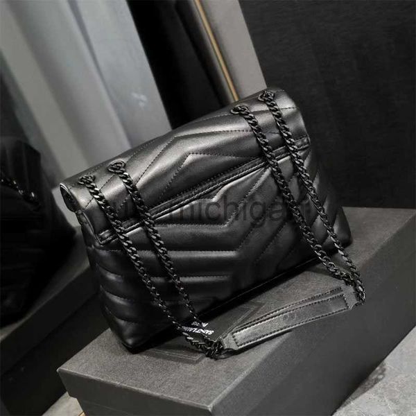 

evening bags loulou bag fashion designer luxury bags real leather messenger bag chain shoulder crossbody classic flap women purse mm size j2