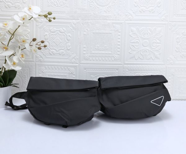 

classic triangle men's waistpack designer bags totes letter crossbody luxury brand women zipper handbags men and women large capacity f