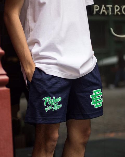 

men's shorts eric emanuel ee mens womens casual beach short basketball shorts summer men designer sport men size m 3xl, White;black