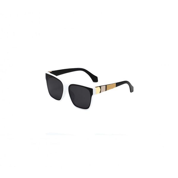 

Designer Polarized Square Sunglasses Eyewear Sun Glasses Goggles for Mens Womens Luxury UV400 Anti-reflection Large Frame Summer Sports Beach Driving White Black