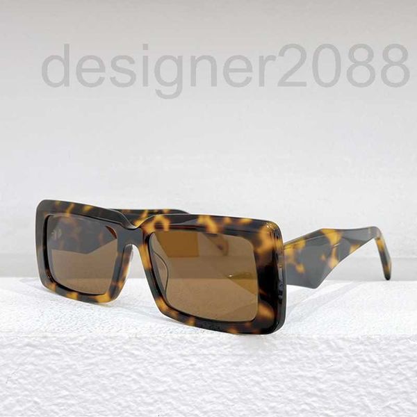 

sunglasses designer fashion new oversize design and chunky volumes acetate square frame lady sunglasses high luxury spr 30w polarized eyegla, White;black