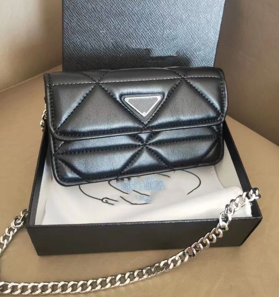 

pra designer bag crossbody bag shoulder bags small messenger bag womens purse and handbags chain shoulder bag genuine leather material origi