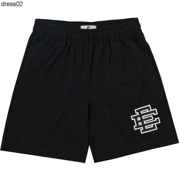 

23ss mens shorts eric shorts eric emanuel designers shorts summer fashion streetwears clothing quick drying mesh breathable swimwear printin, White;black