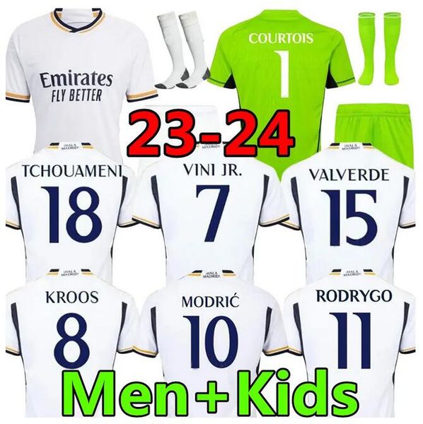 

benzema soccer jerseys 23 24 football shirt vini jr camavinga 120th y-3 alaba hazard asensio modric marcelo real madrids final 2023 2024 cam, Black;yellow