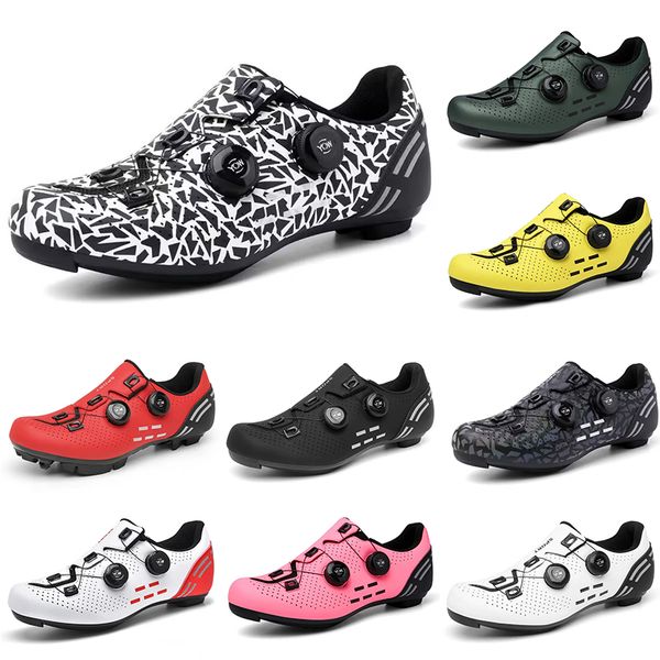 

2023 wear-resistant cycling mountain shoes men black red white grey green yellow pink mens trainers sports sneakers outdoor color 9