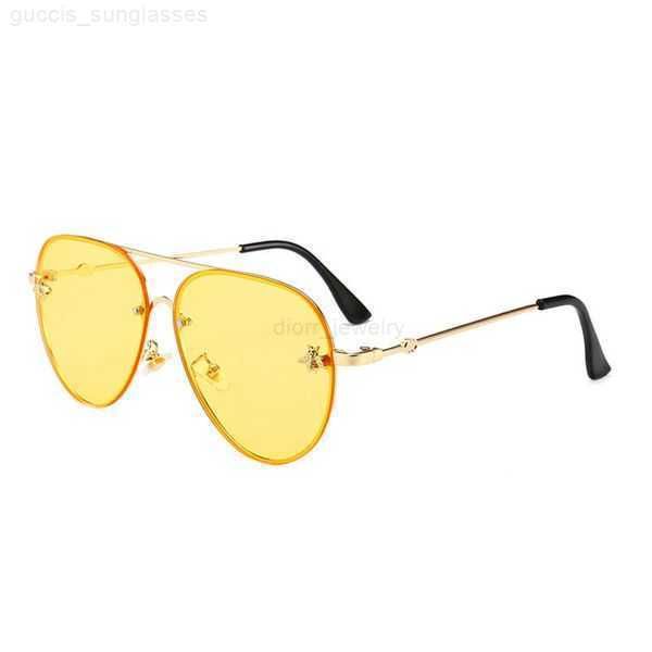 

2023 brand design role sunglasses women men designer good quality fashion metal oversized sun glasses vintage female male uv400 5dx8h0hhe, White;black