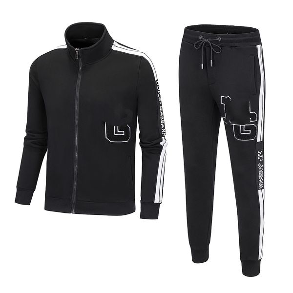 

1 men's tracksuits designer mens tracksuit luxury men sweatsuits long sleeve classic fashion pocket running casual man clothes outfits, Gray