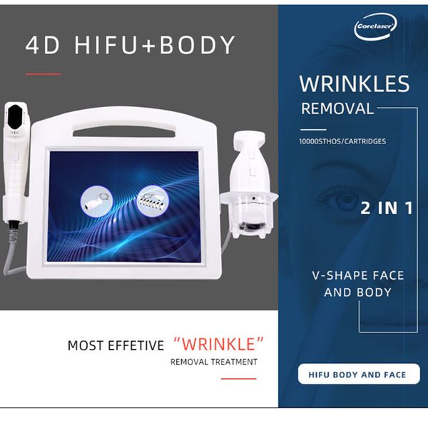 

Multifunction hifu 2 in 1 4D 7D Hifu 9D Vmax Anti Wrinkle liposonix Hifu Machine For Smas lifting Body Slimming liposonix