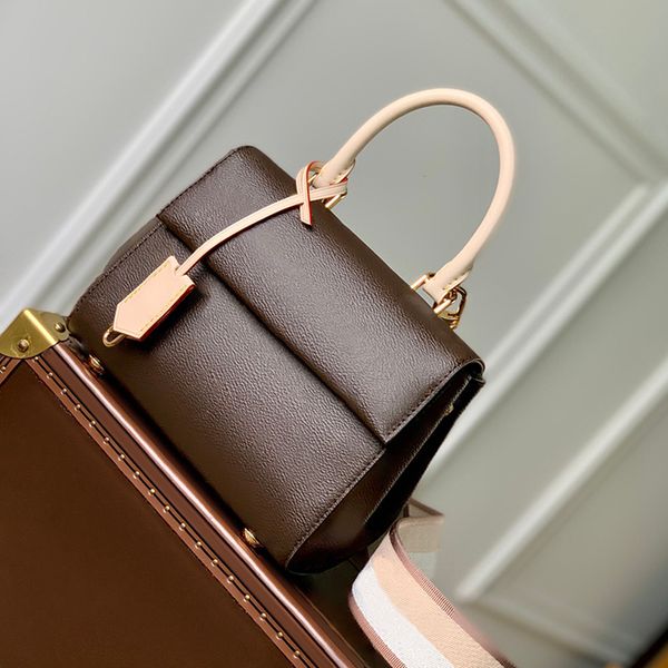

designer handbag luxury crossbody bag genuine leather shoulder bags 20cm high imitation messenger bag with box zl198