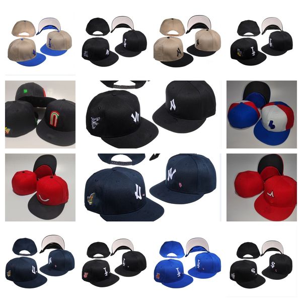 

designer snapbacks hats adjustable hat ball baseball flat hat all team logo embroidery football caps outdoor sports hip hop fitted beanies, Blue;gray