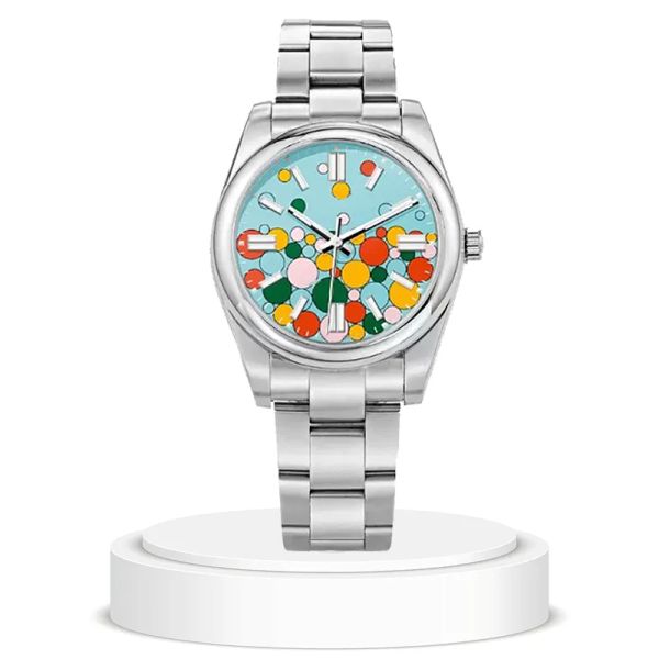 

oyster perpetual womens watch designer watches for women couple 31mm 36mm 41mm automatic 904l mechanical luminous sapphire glass waterproof, Slivery;brown