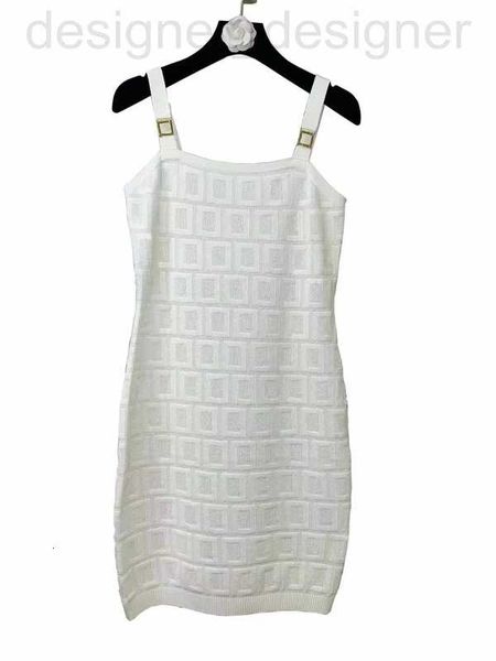 

two piece dress designer classic fashion full letter mesh vest dresses for women sling skirts ladies party night club dressclothing uxzq, White