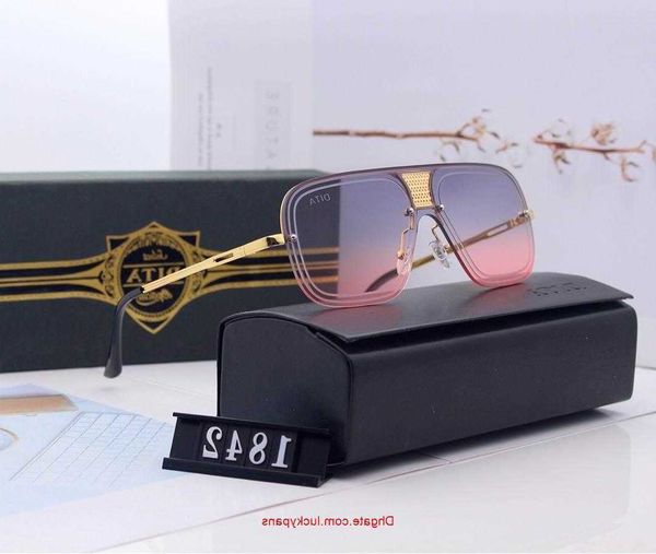 

dita luxury brand designer sunglasses lens fashion sunglass uv400 for men women vintage sport sun glasses multicolor with case and box dztd, White;black