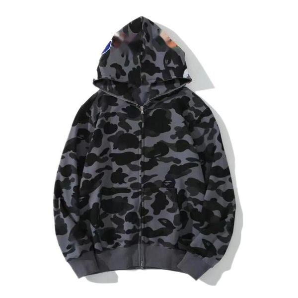 

new designer men women shark hoodie full size sportwear casual coat for sping autum s-5xl, Black
