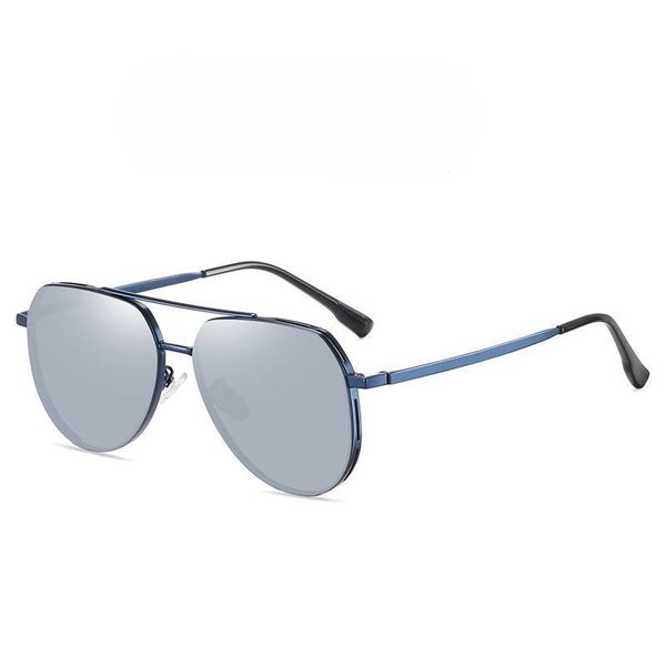 

men's sunglasses classic retro men's cycling sunglasses fashion nylon polarized sunglasses metal stainless steel sunglasses, White;black