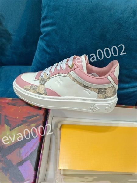 

new casual shoe genuine leather vintage classic plaid trainers vintage fashion trainer trainers for men and women, Black