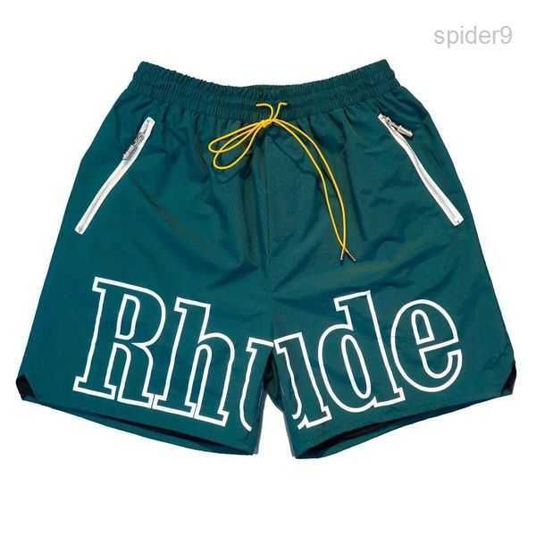 

designer shorts rhude summer fashion beach pants men street wear red blue black purple mens short us siize:s-xl 3 zd0x, White;black