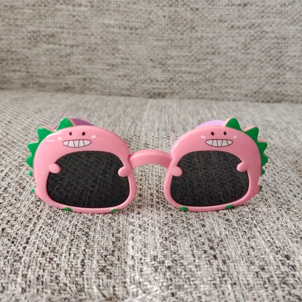 

cute animal sunglasses kids lovely dinosaur frame factory wholesale, White;black