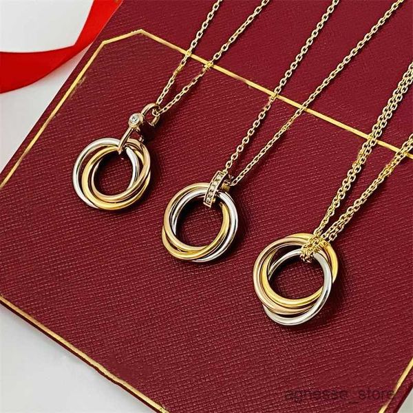 

pendant necklaces new gold pendant necklace fashion designer design festive gifts for women options r230615, Silver