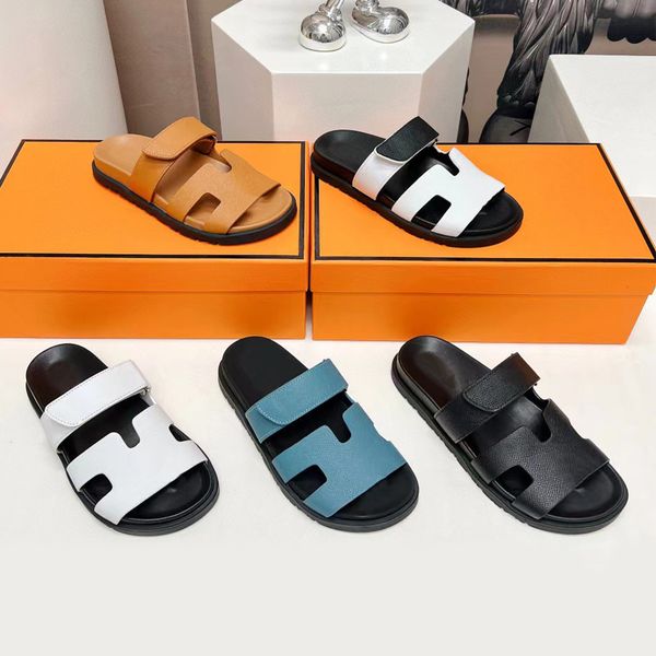 

oran slides designer sandals latest women slipper black man sandal 100% calf leather platform flip work summer fashion casual beach platform