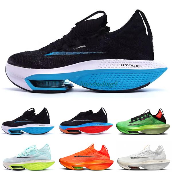 

2023 alpha fly next% 2 running shoes for men women zoomx designer shoe orange mint foam outdoor sneakers size 36-47