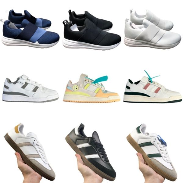 

sandals hoop&loop men's sneakers women's striped runnig shoes letter brand designer shoes outdoor sports skate shoes vintage class, Black