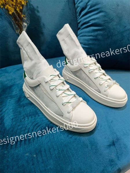 

luxury designers casual shoes reflective sneaker women men shoes calfskin vintage trainer platform shoes obliques knit trainers, Black