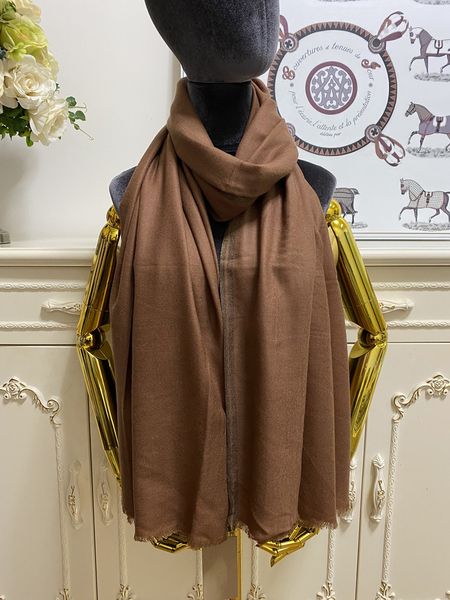 

women's long scarf scarves shawl 100% cashmere material camel embroidery letters plain big size 200cm - 90cm, Blue;gray