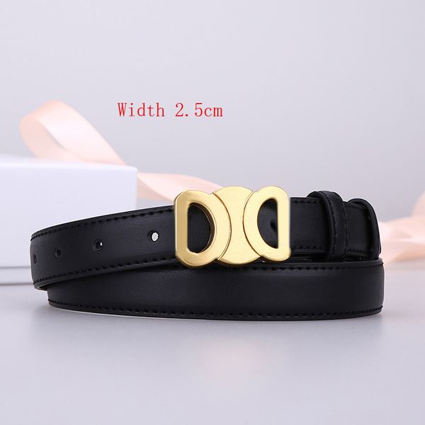 

fashion smooth buckle belt retro design thin waist belts for men womens width 2.5cm genuine cowhide 3 color optional high quality, Black;brown