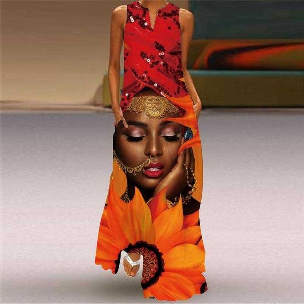 

dress womens fashionable bohemian beach v neck sleeveless maxi summer, Black;gray